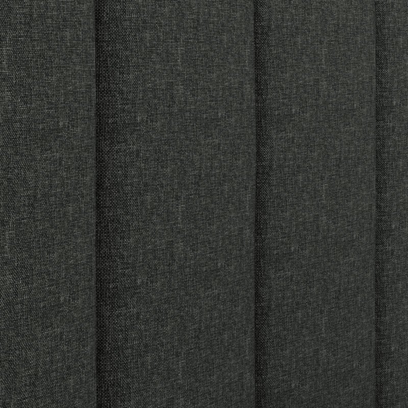 Askar Upholstered Panel Headboard, Twin, Dark Gray