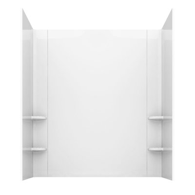 Telluride 47.25'' x 27'' Walk-in Whirlpool Acrylic Bathtub with Faucet