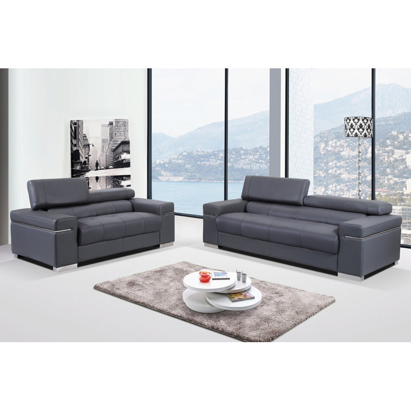 Leather Living Room Set