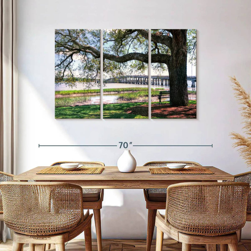 Rorry Harbor Riverside, 36" H x 57" W