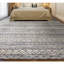 Geometric Area Rug in Beige/Natural-64378969