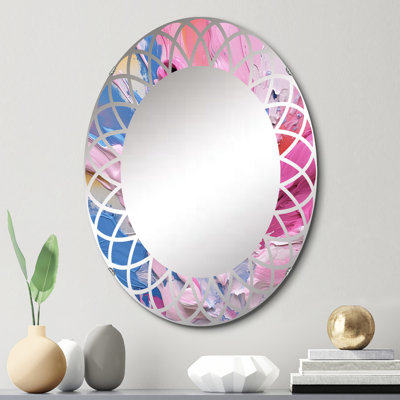 Glassray - Miroir mural moderne ovale