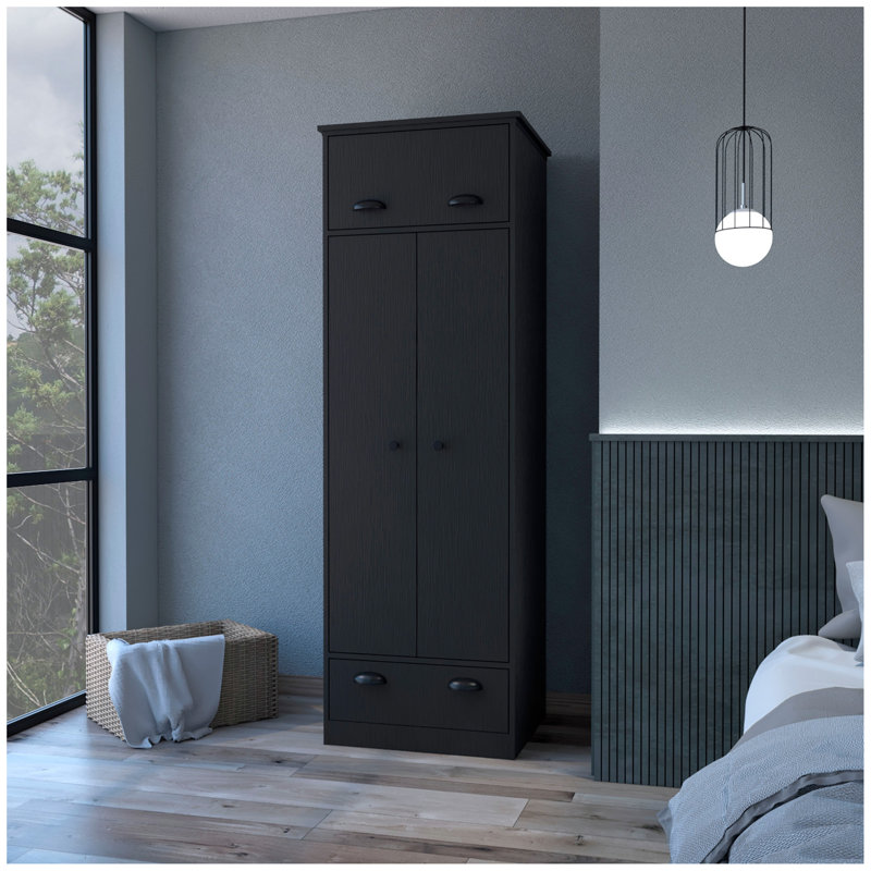 Lakewood Double Door and 1-Drawer Armoire