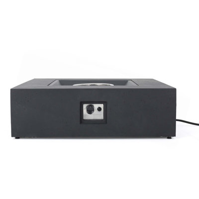 50 000 Btu Square Mgo Fire Table Tank Outside
