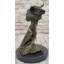 Figurine buste graphique bronze
