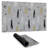 Christmas tree pattern - 14.00"x24.25" Desk mat