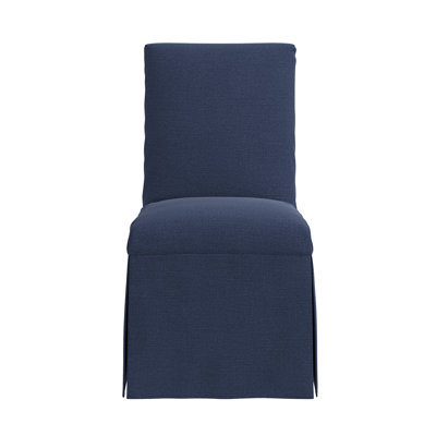 Red from Scalamandre Crafted by Cloth & Company Claremont Dining Chair in Solids