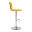 Lamboro bar stools Swivel Upholstered Velvet Adjustable Height Bar Stool with Steel Frame-601032454