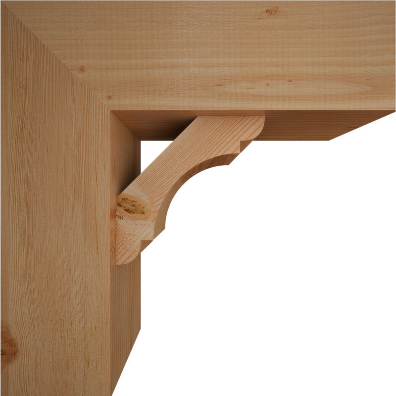 Support de bloc olympique avec entretoise décalée, 20 po x 20 po, Sapin Douglas de l 7 1/2 (lisse)