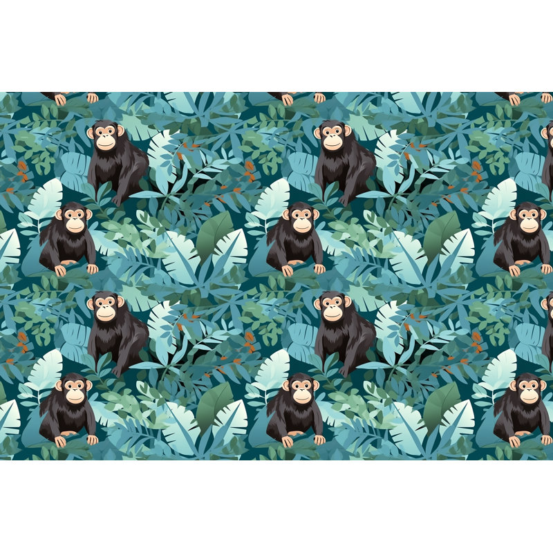 Chimpanzee Polyester Duvet Cover, Twin Duvet Cover