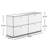 Steggall 59.05'' Wide 4 - Shelf Storage Cabinet-1877588000