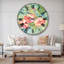 Horloge murale Swigart Hibiscus Garden III-36851148