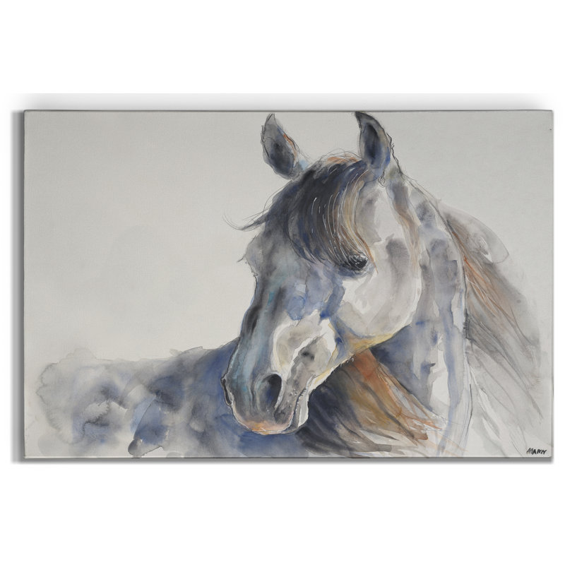 «Look Back» - Impression sur toile tendue, H 40 po x l 30 po x P 1 po
