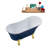 55.1'' x 26.8'' Soaking Acrylic Bathtub-76640526-90764604