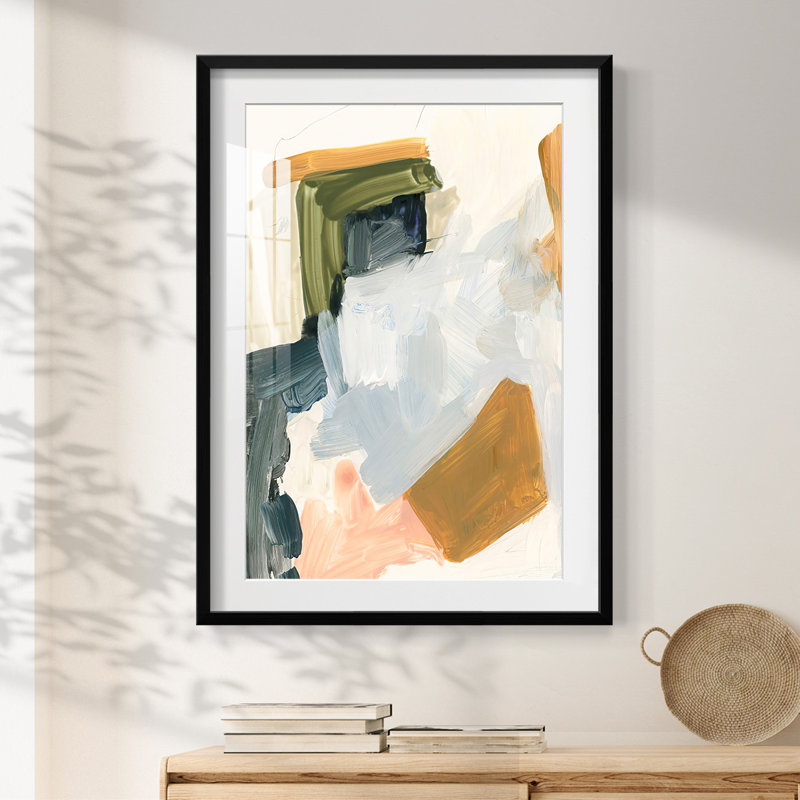 Palette Meld I -Framed Print