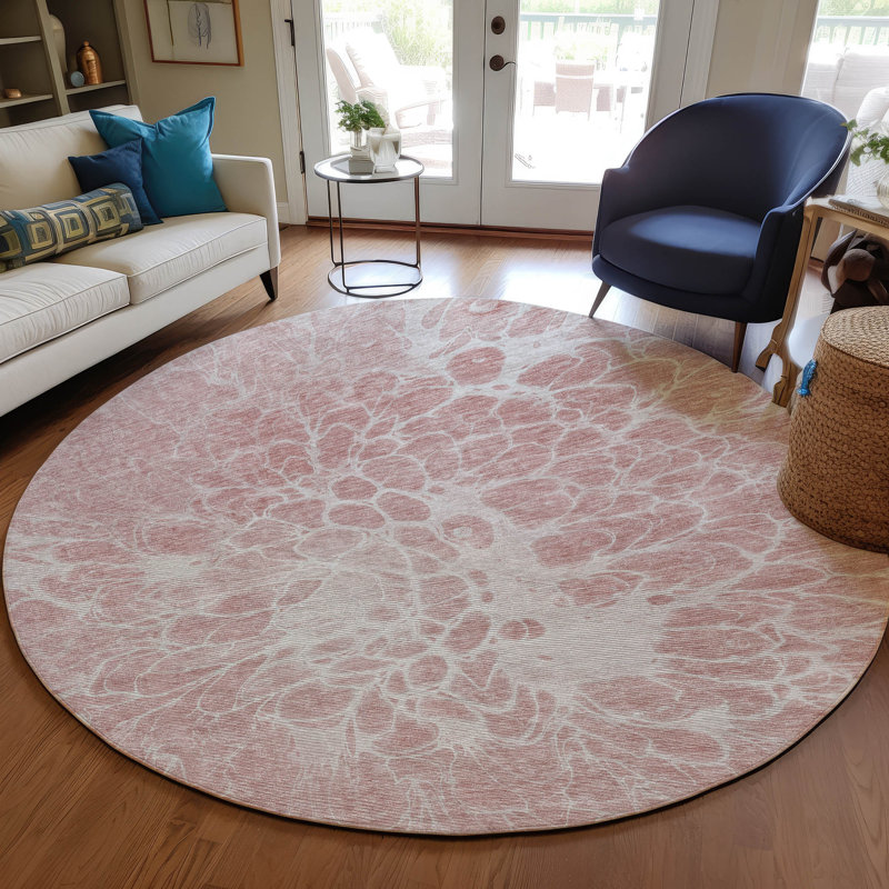 Tapis intérieur / extérieur Arevalo, Rond 8 pi