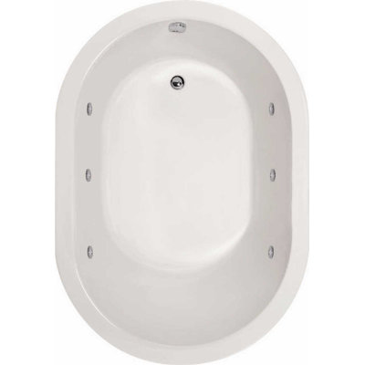 Malia 60'' L Whirlpool Bathtub