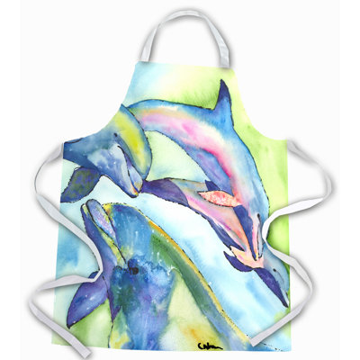 No Pattern Bib Apron