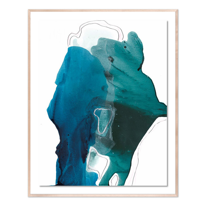 Faith Print by Kim Whiteside, Natural, 60" H x 48" W x 2.5" D