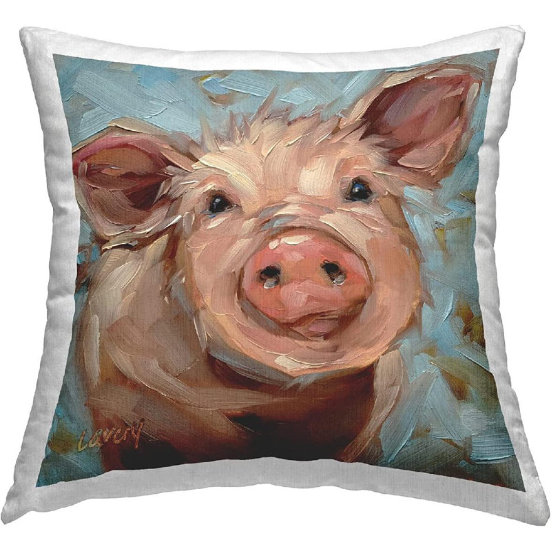 Polyester Throw Square Pillow Cover & Insert