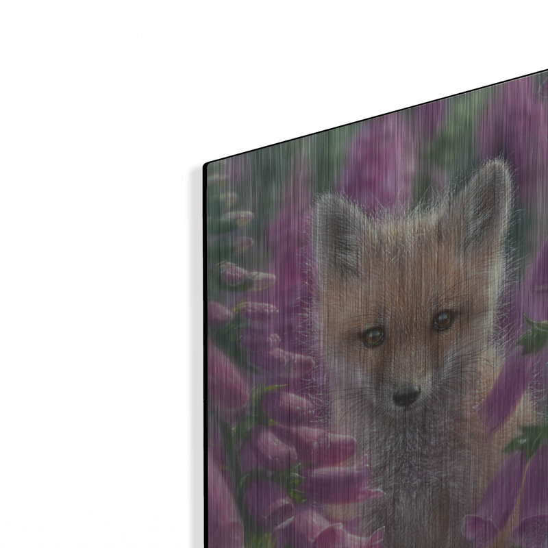 «Fox Gloves» par Collin Bogle, H 16 po x l 12 po