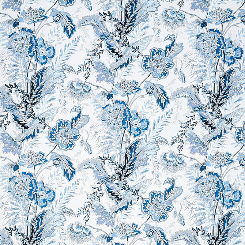 Sandoway Vine Wallpaper, Blue