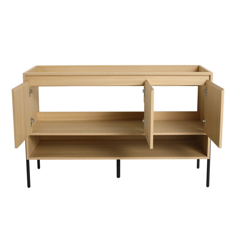 Bathroom Storage Cabinet, Freestanding Bathroom Cabinet With Soft-Close Doors, Bathroom Storage Cabinet For Organization