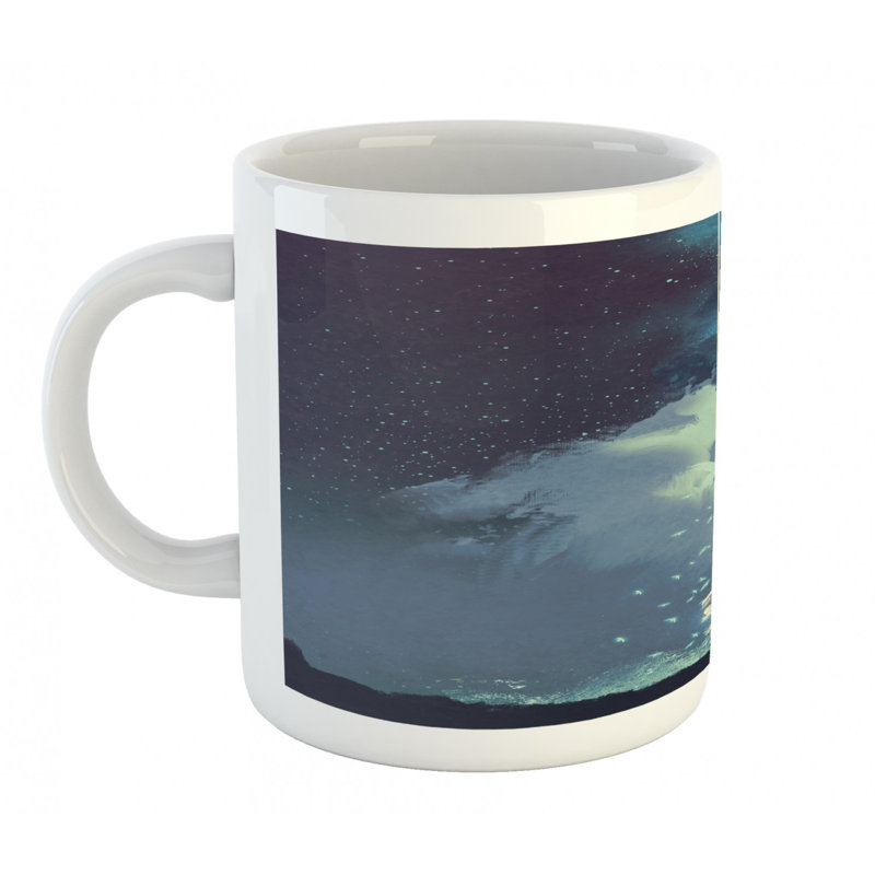 Grande tasse à café xmas balles