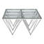 Troncoso Cross Legs Coffee Table