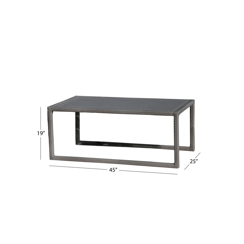 Monaco Set Of 3 Grey Nesting Tables