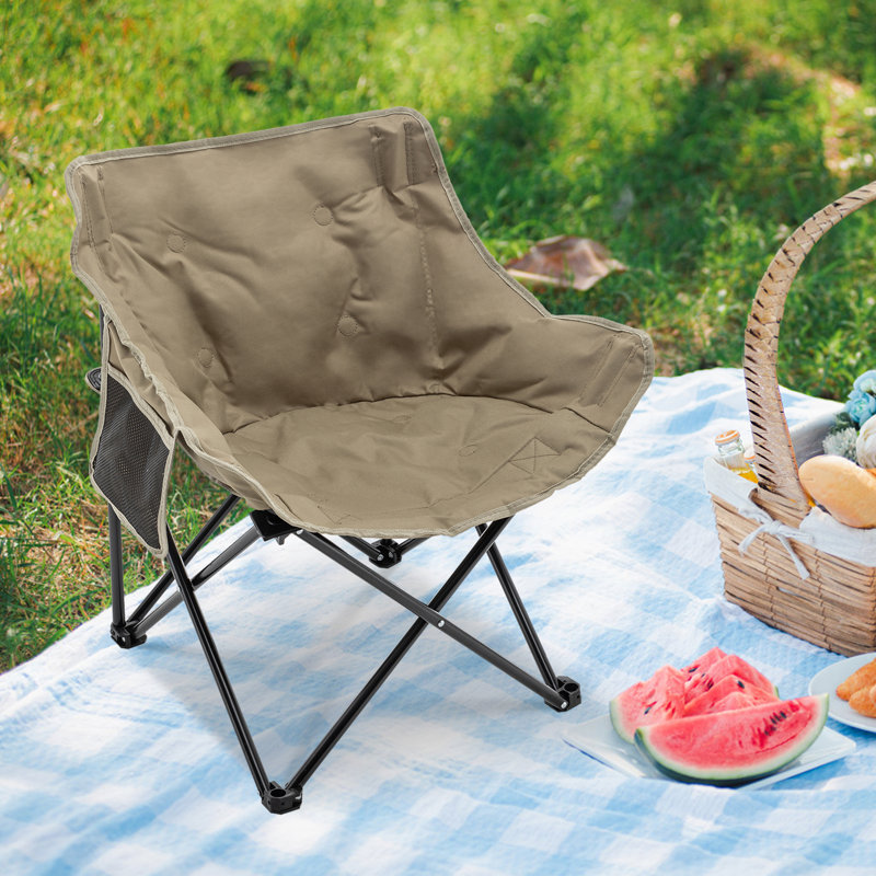 Sophiana Folding Camping Chair, Khaki