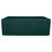 Ruvati 33 x 20 inch Fireclay Reversible Farmhouse Apron-Front Kitchen Sink  - Emerald Green