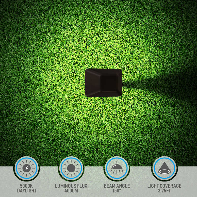 LED Landscape Light Low Voltage Pathway Lighting IP65 Waterproof, 5000K