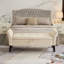 Banc rembourré 51,5 po avec rangement-653584930