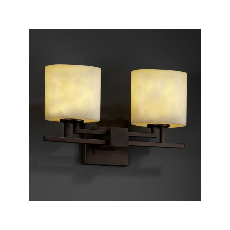 Robleh 2 - Light Vanity Light, Dark Bronze