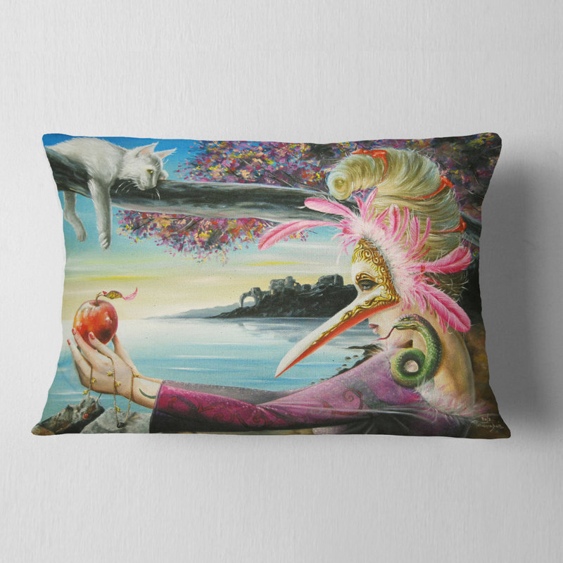 Coussin lombaire Abstract
