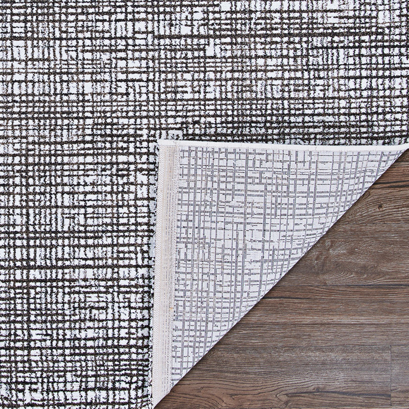 Tapis gris Bowmore Terra, Rectangle 5 pi 3 po x 7 pi 6 po