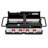 Royal Gourmet 36-Inch 4 Burner Flat Top Gas Griddle, Black