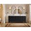 Nashville X P 22 po D Meuble-lavabo double avec 2 po Quartz Calacatta Sienna-112420230