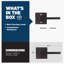 Levier de porte de passage Halifax pour couloir / garde-robe-97991887-97991888