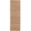 Ricochet Jute / Sisal Geometric Area Rug in Yellow/Black-69722442