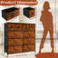Commode 10 tiroirs en tissu