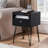 Kempst 23.7" H 1-Drawer Iron Nightstand -519697954