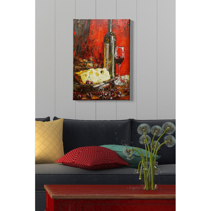 Superbe peinture sur toile décorative de 19,7 po x 27,6 po | 100% toile avec cadre 100% bois (1,2 po d'épaisseur) | Parfait pour le décor du salon et de la chambre à coucher, des couleurs éclatantes et un design intemporel