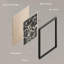 Silhouette moderne botanique noire et blanche - ensemble de 4 reproductions de cadres photo simples-97770608-97770611