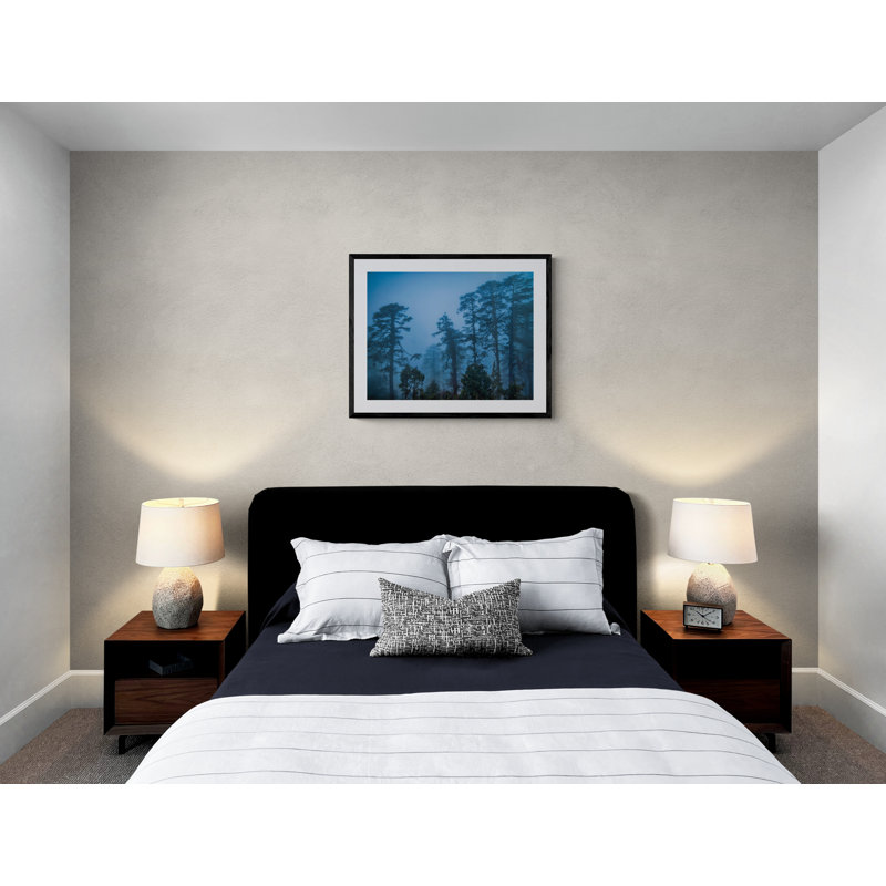 Après-midi brume par Mark Paulda - photographie, Papier avec cadre noir, H 25,25 po x l 31,25 po