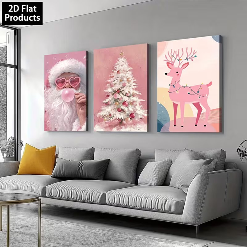 3 Piece Wrapped Canvas Print