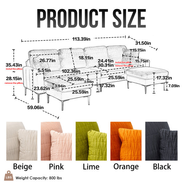 Dimensions du produit