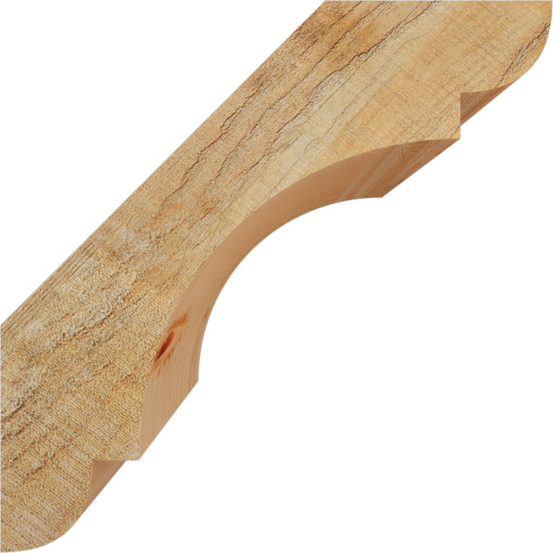 Attelle de genou olympique, Sapin de Douglas, H 10 po x l 6 po x P 10 po, Sciage brut