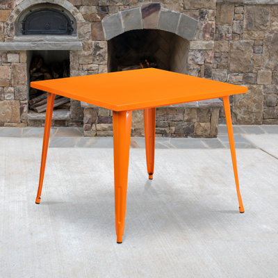 Table carrée intérieure / extérieure Angeleca